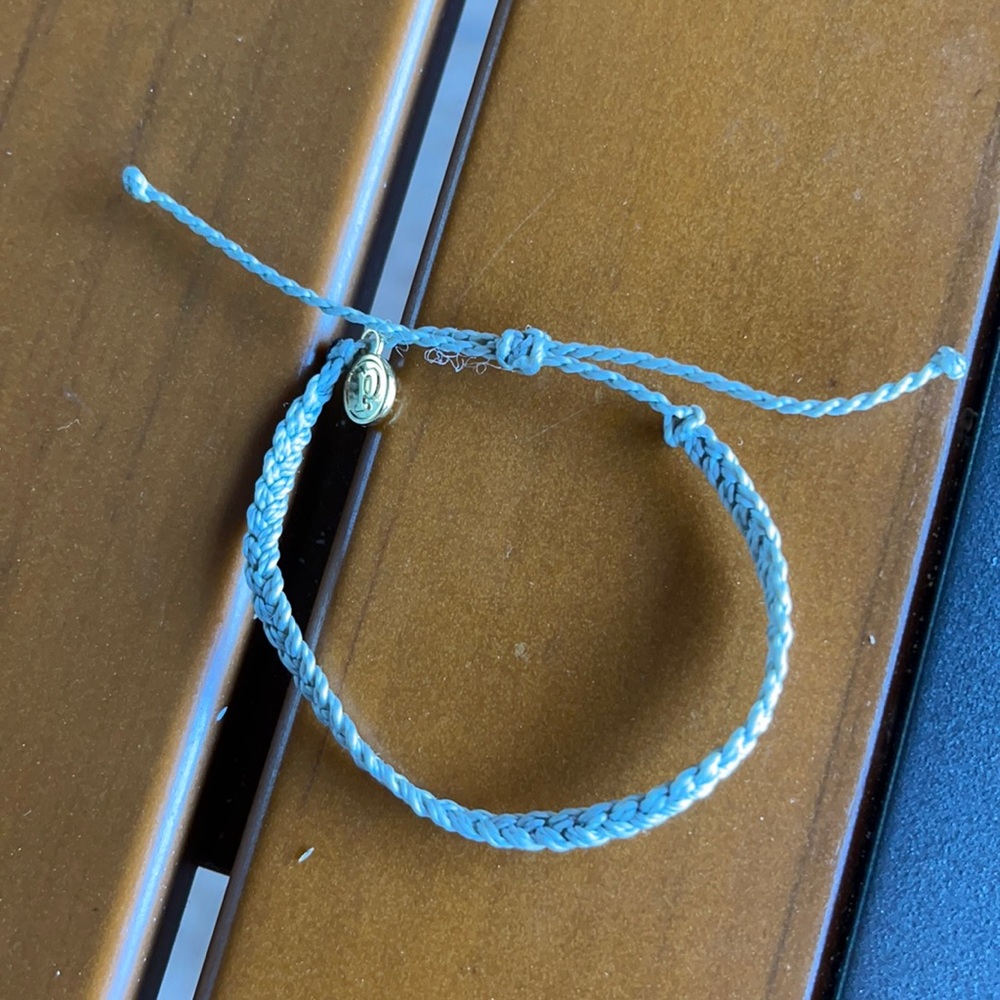 Gray Pura Vida Mini Braided Bracelet